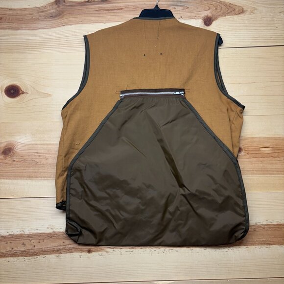 Vintage IDEAL Vest Mens Medium Brown Hunting Lightweight - Picture 11 of 13